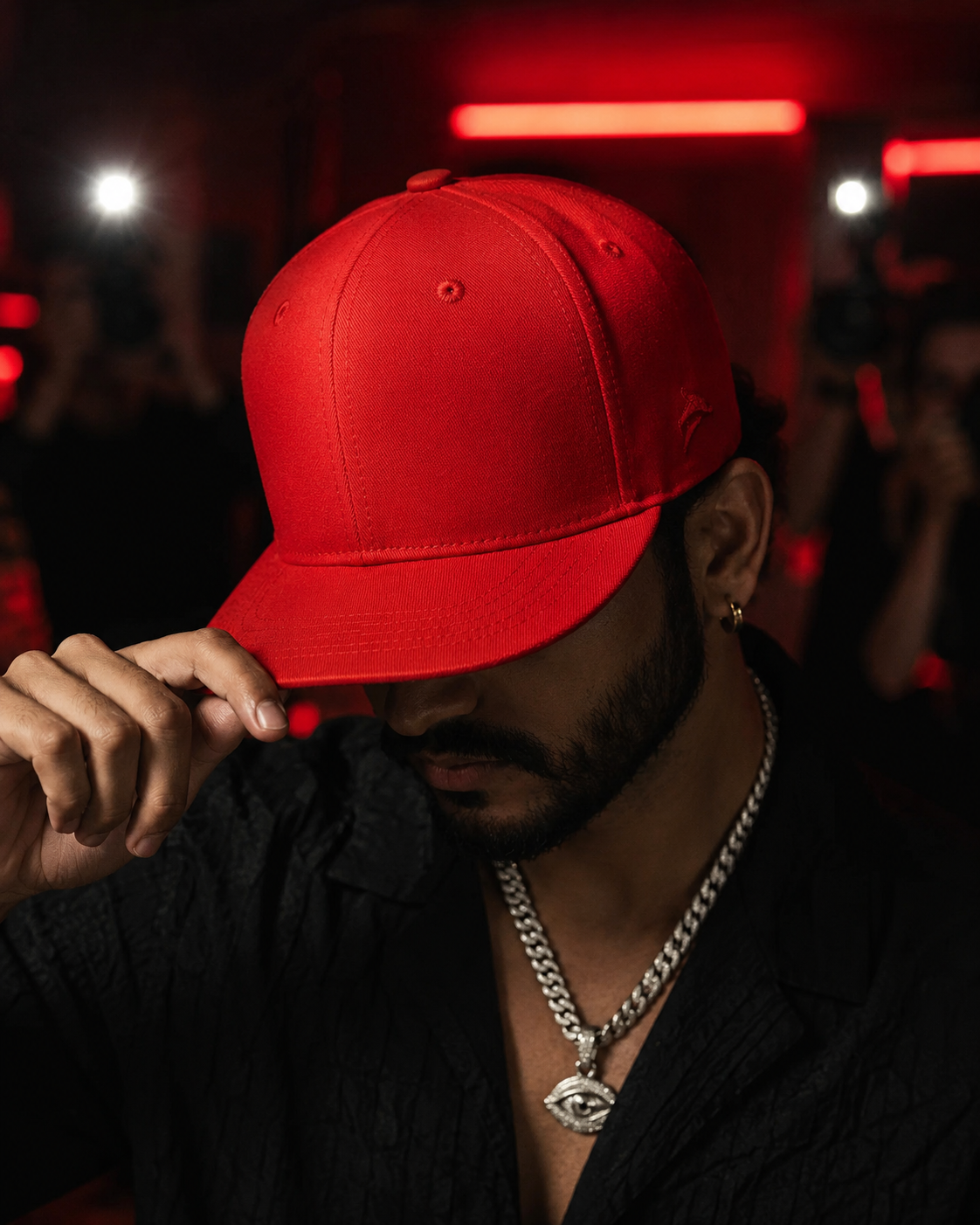 Classic Red Hudhawk Sports Cap