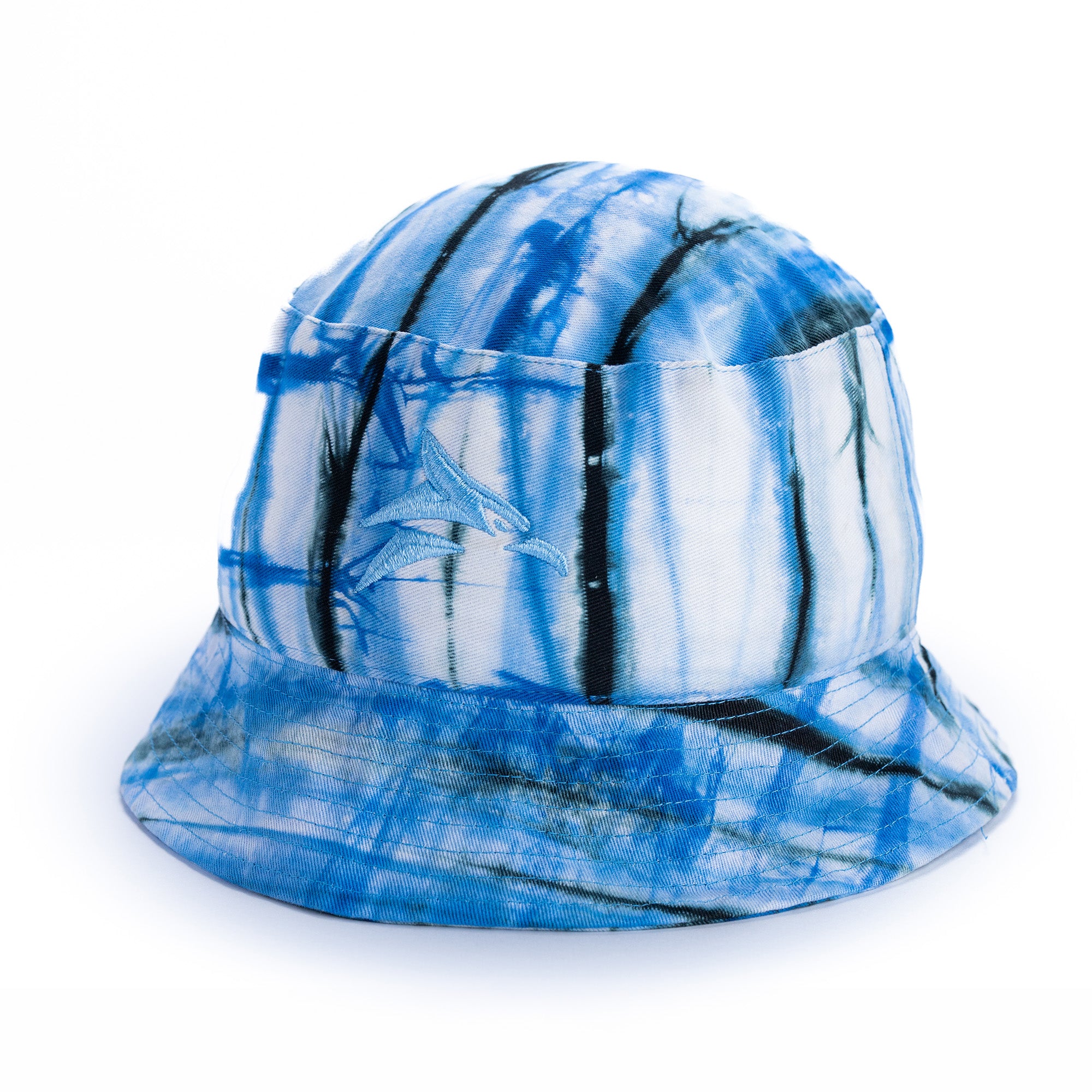Blue Tie-Dye Bucket Hat