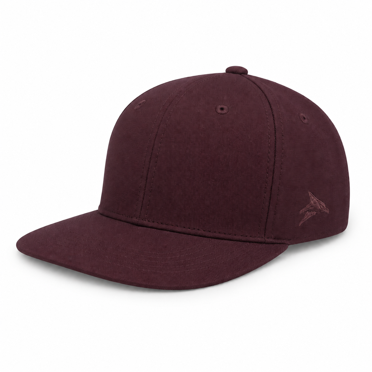 Classic Maroon Flat Cap