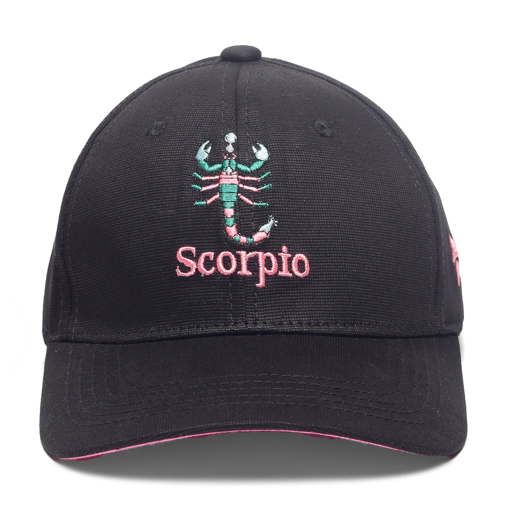 Scorpio Zodiac Embroidered Cap