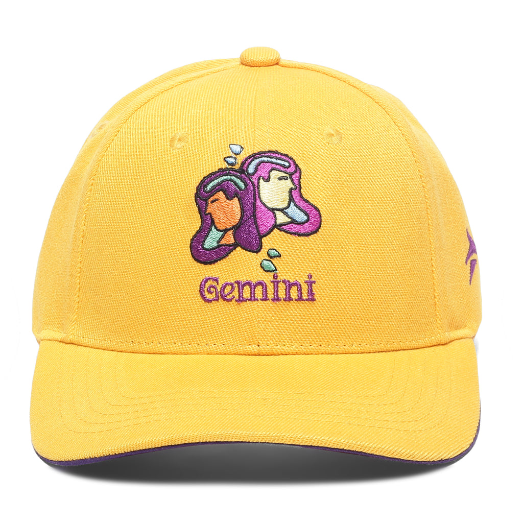Gemini Zodiac Embroidered Cap