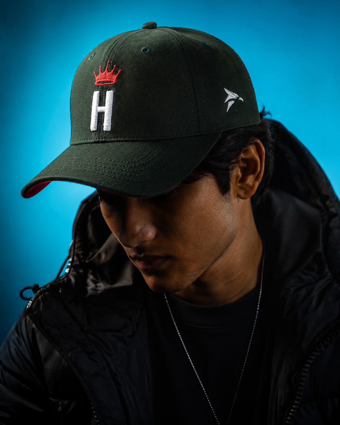Crowned H Cap