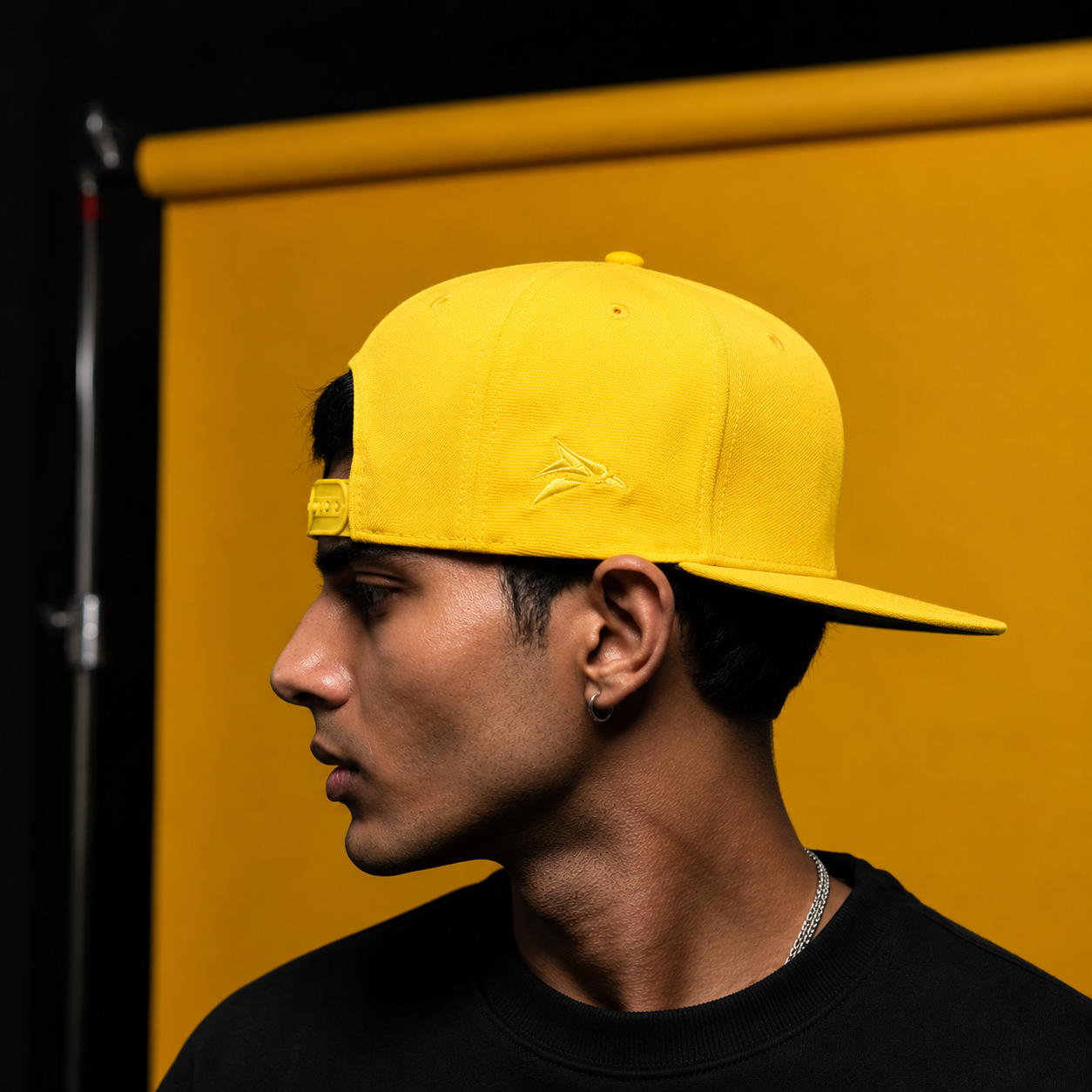Bright Yellow Sports Cap