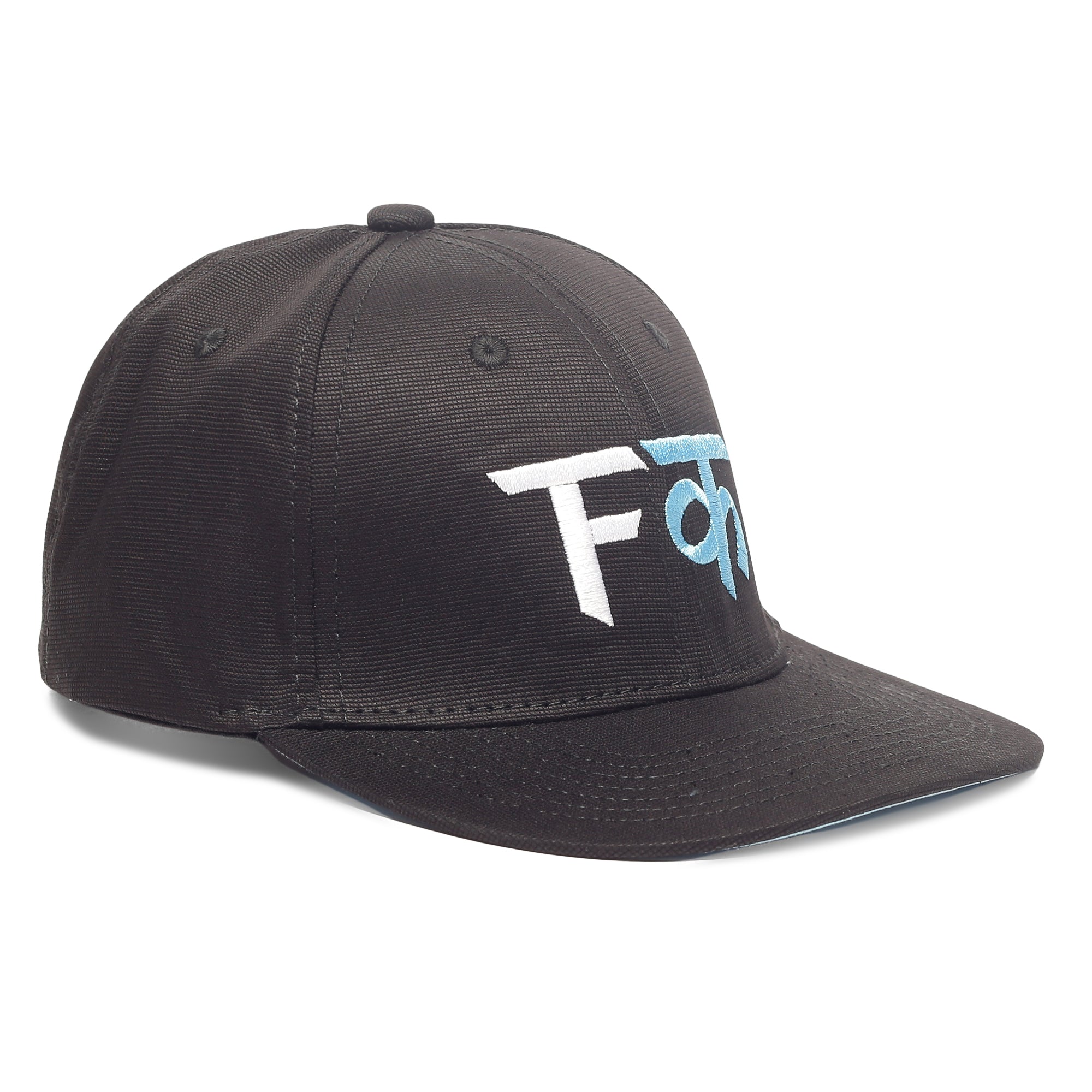 Black Embroidered Cap