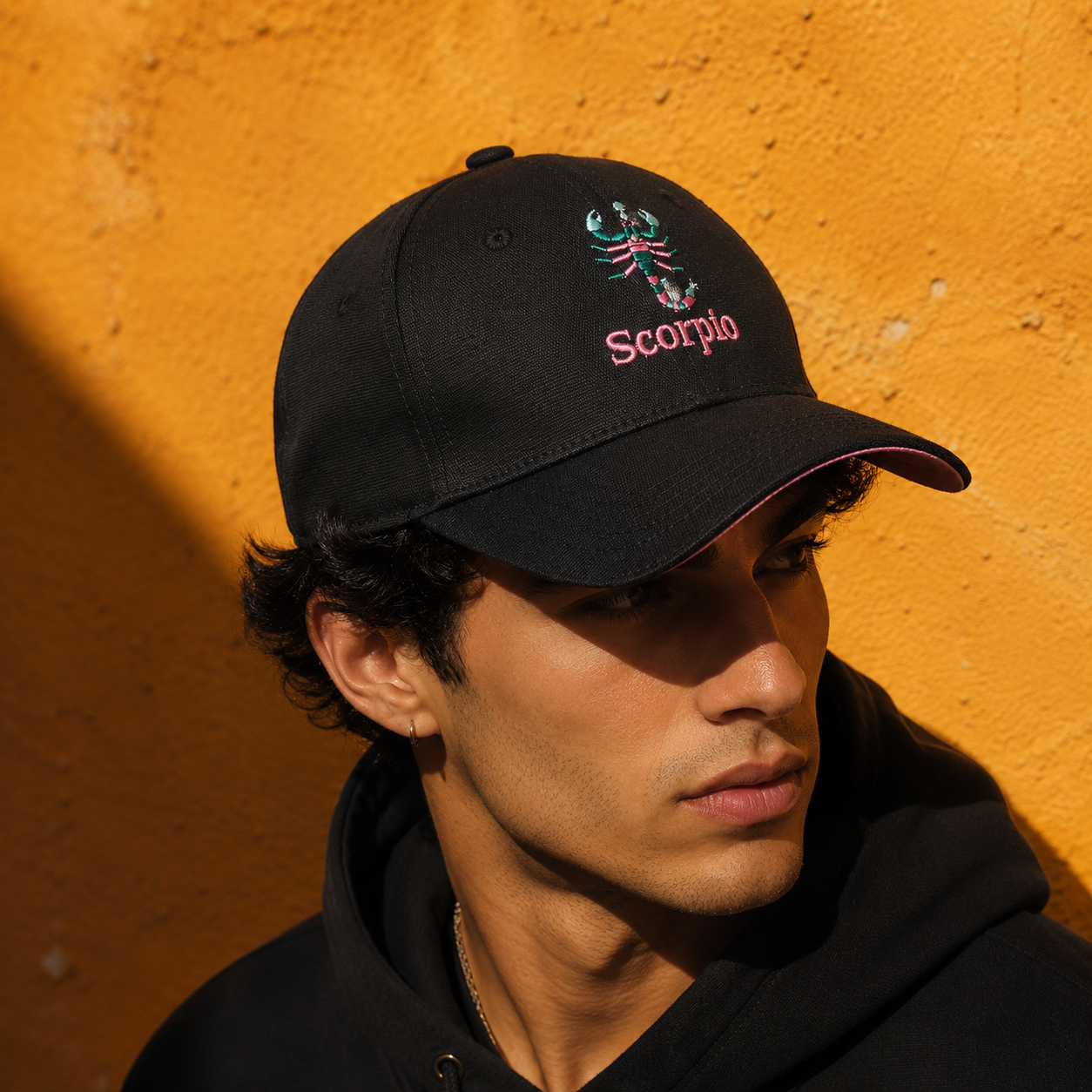 Scorpio Zodiac Embroidered Cap