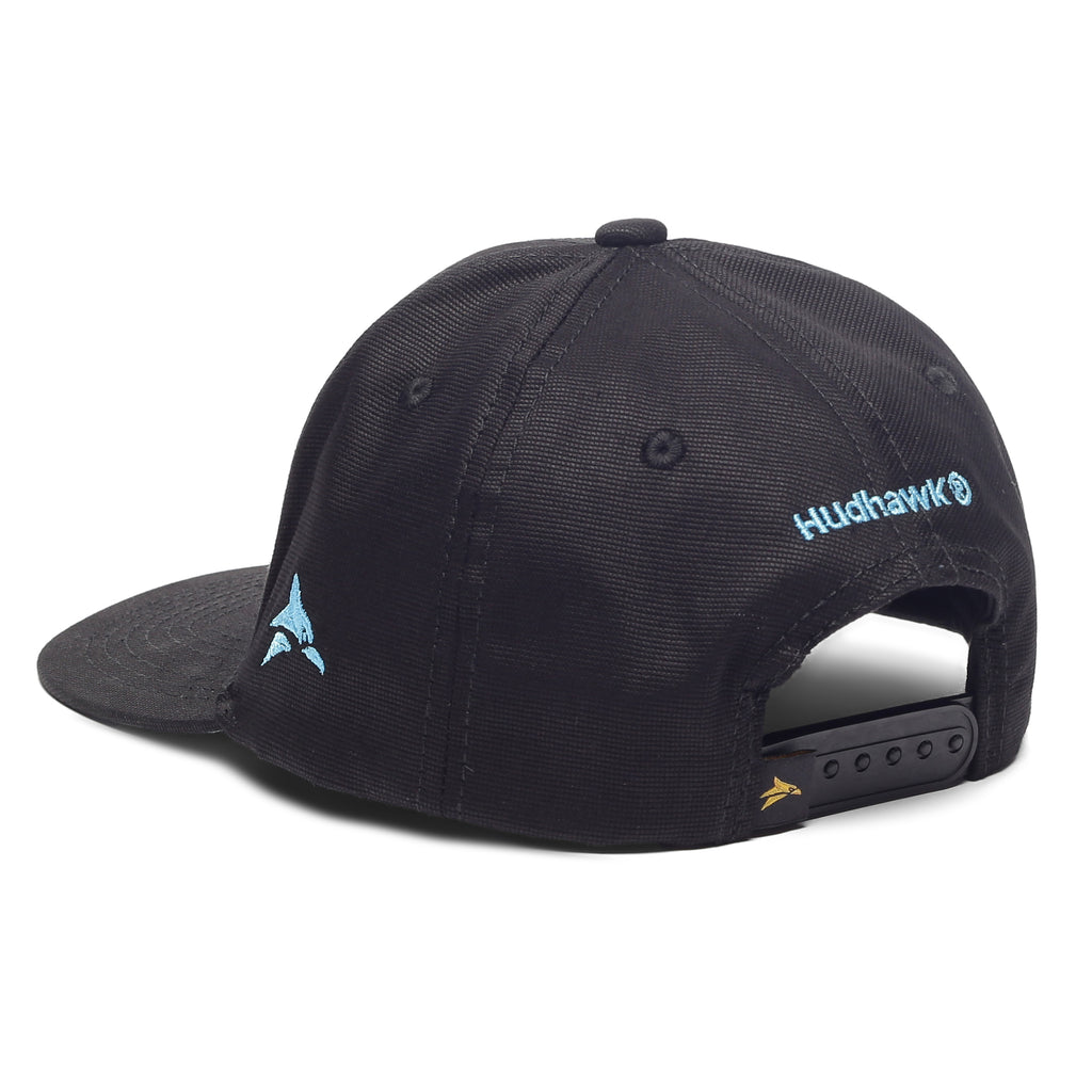 Black Embroidered Cap