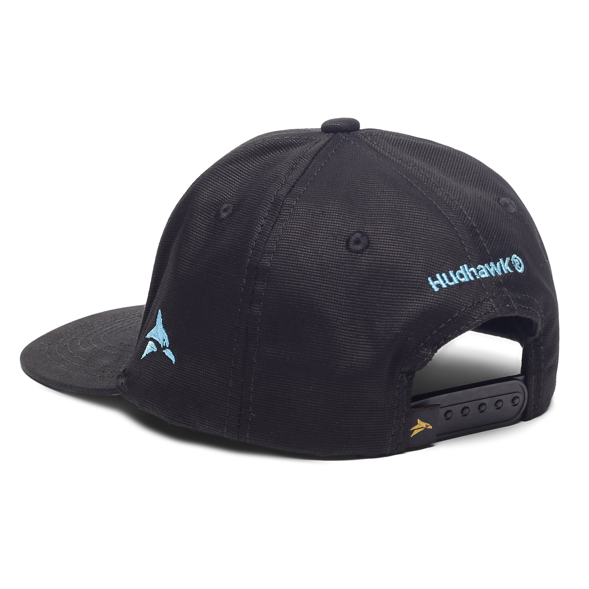 Black Embroidered Cap