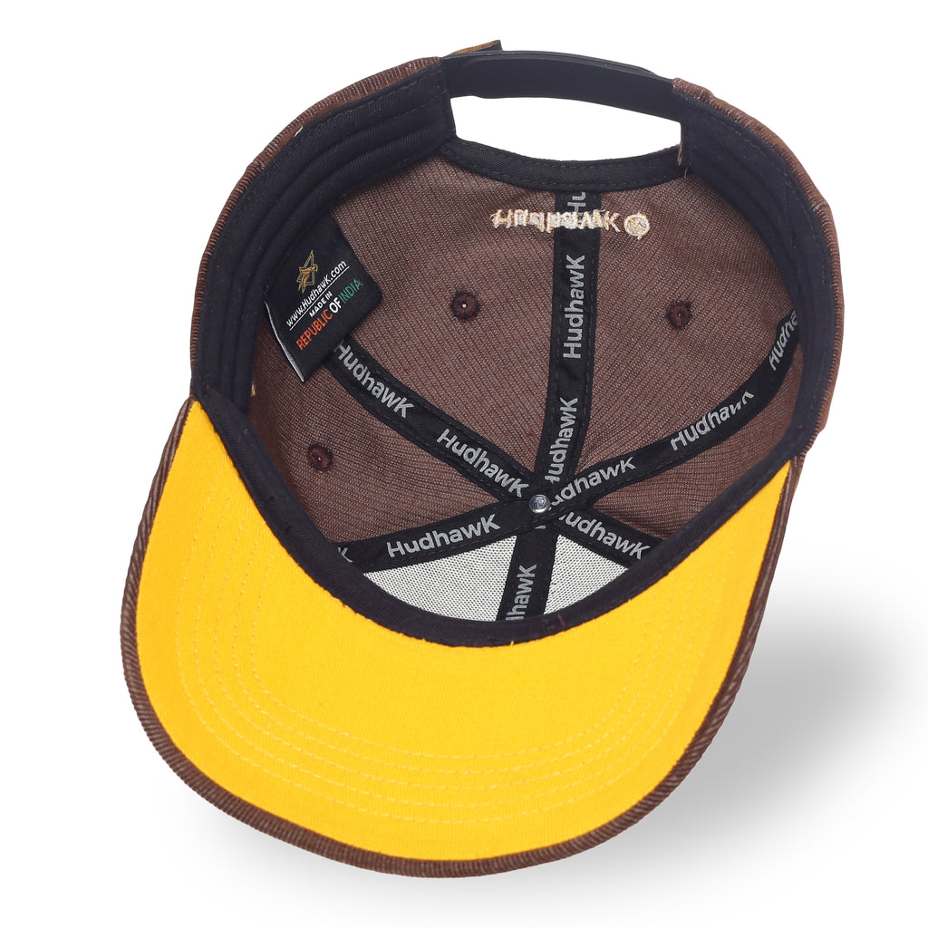 Hawk Emblem Corduroy Cap