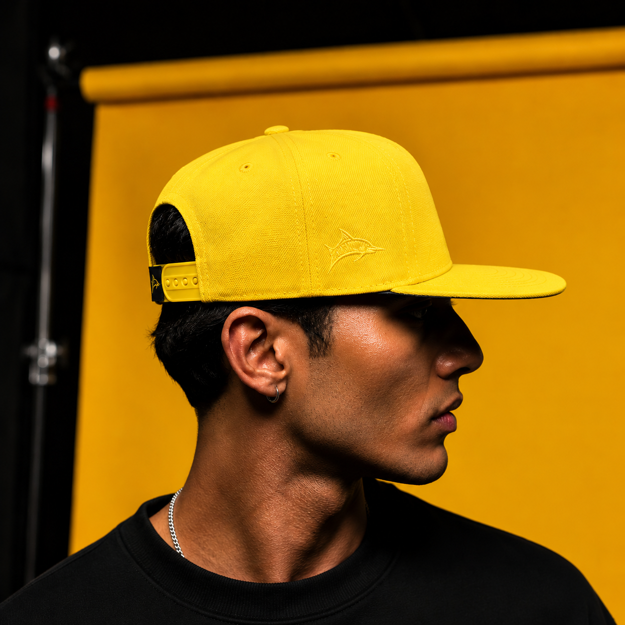Bright Yellow Sports Cap