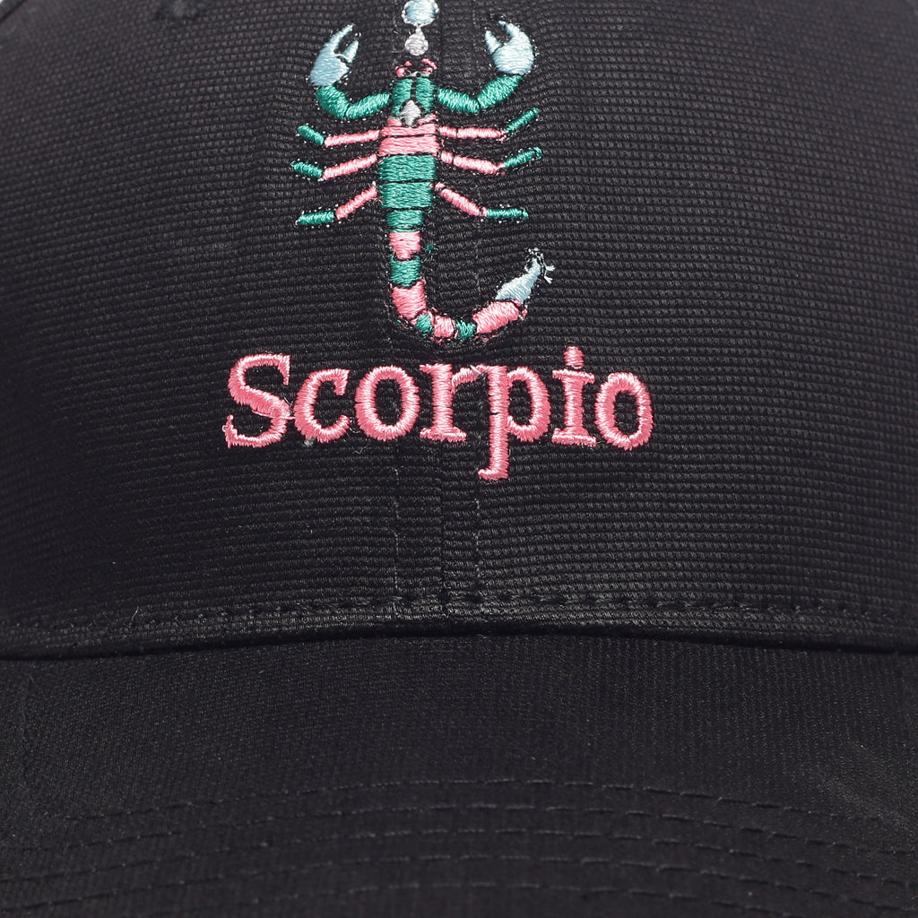 Scorpio Zodiac Embroidered Cap