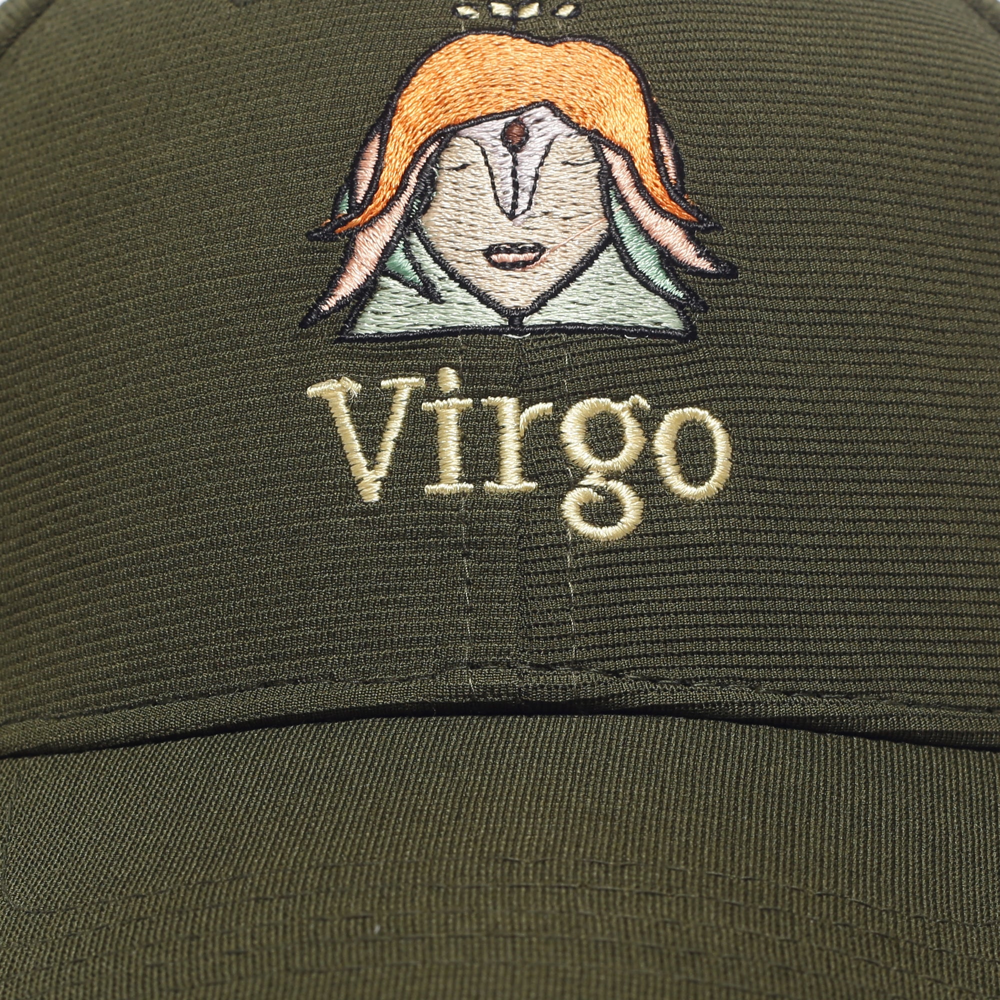 Virgo Zodiac Embroidered Cap