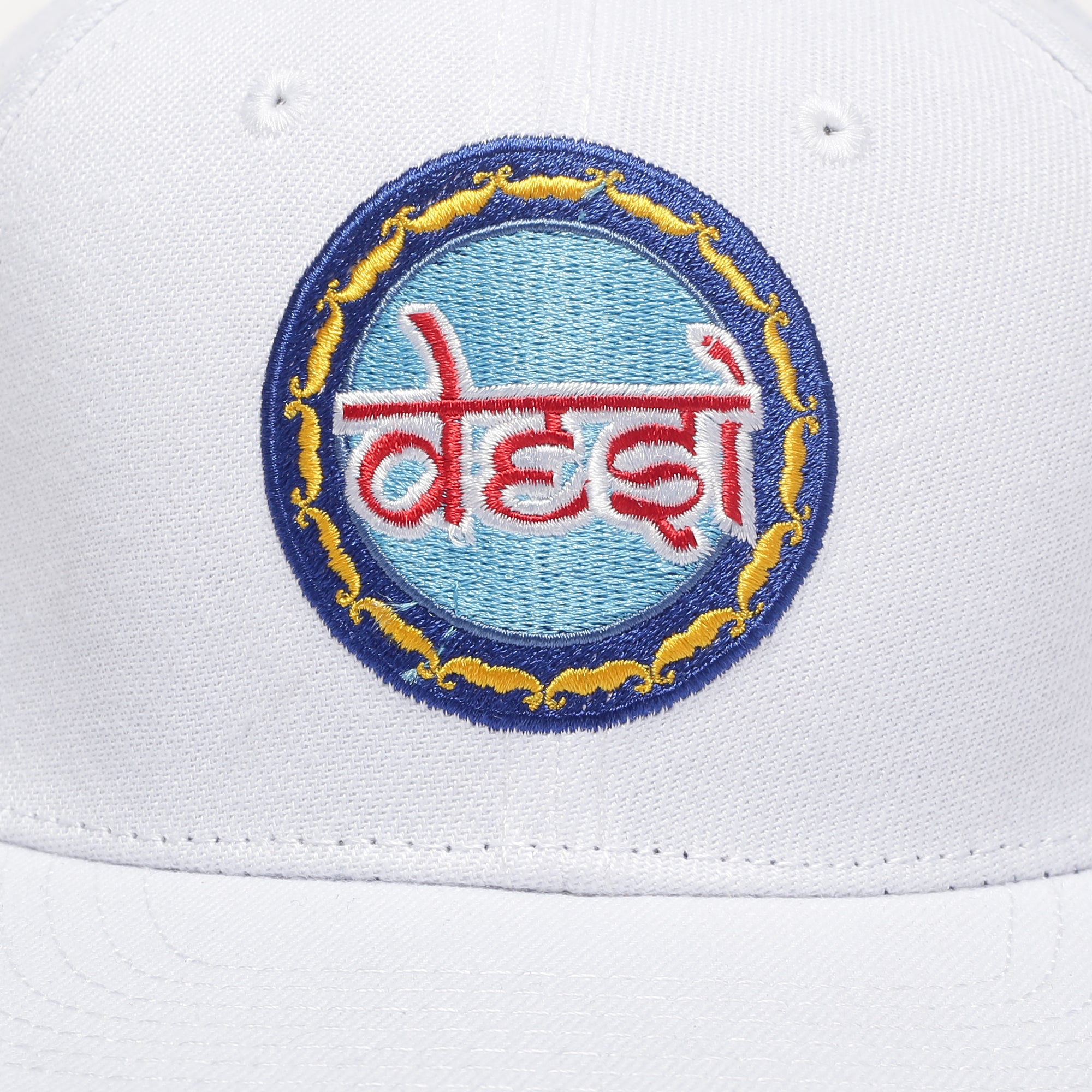 Desi Cap – White Classic