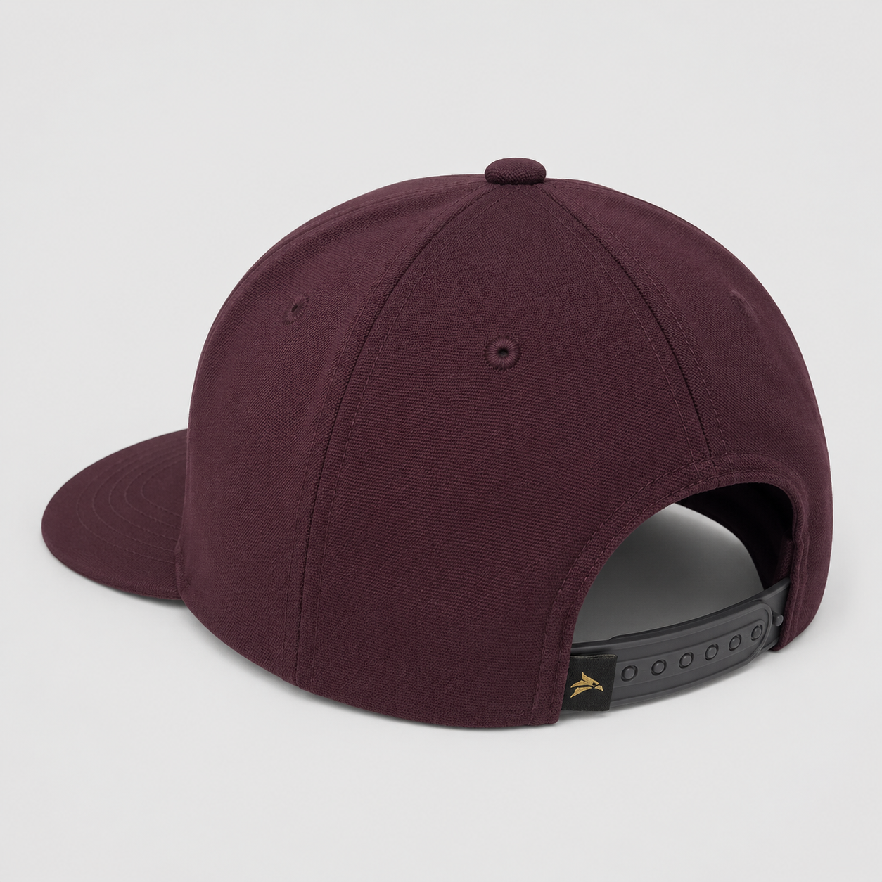 Classic Maroon Flat Cap