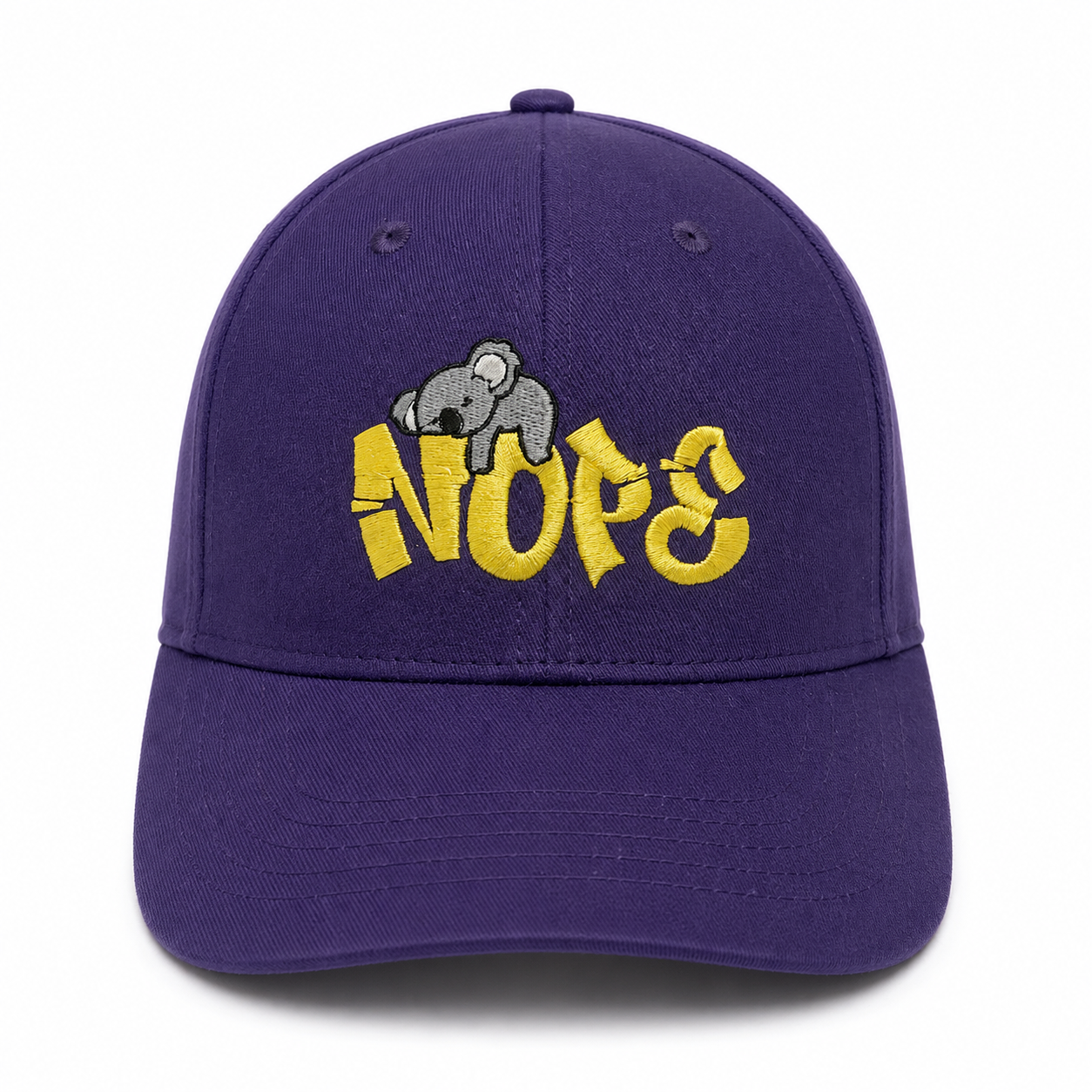 NOPE Koala Baseball Cap