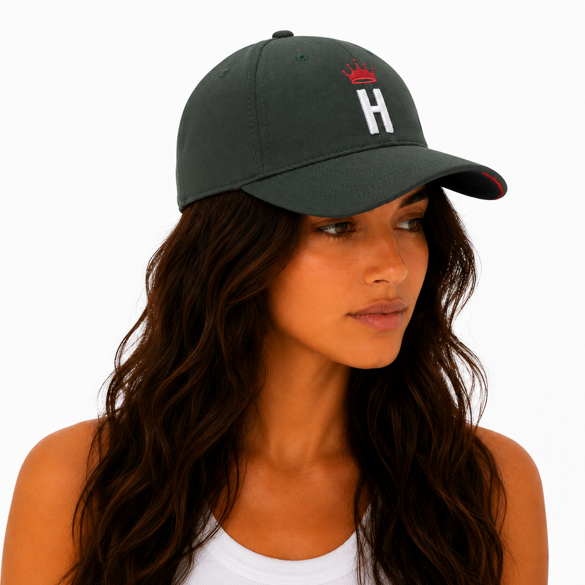 Crowned H Cap