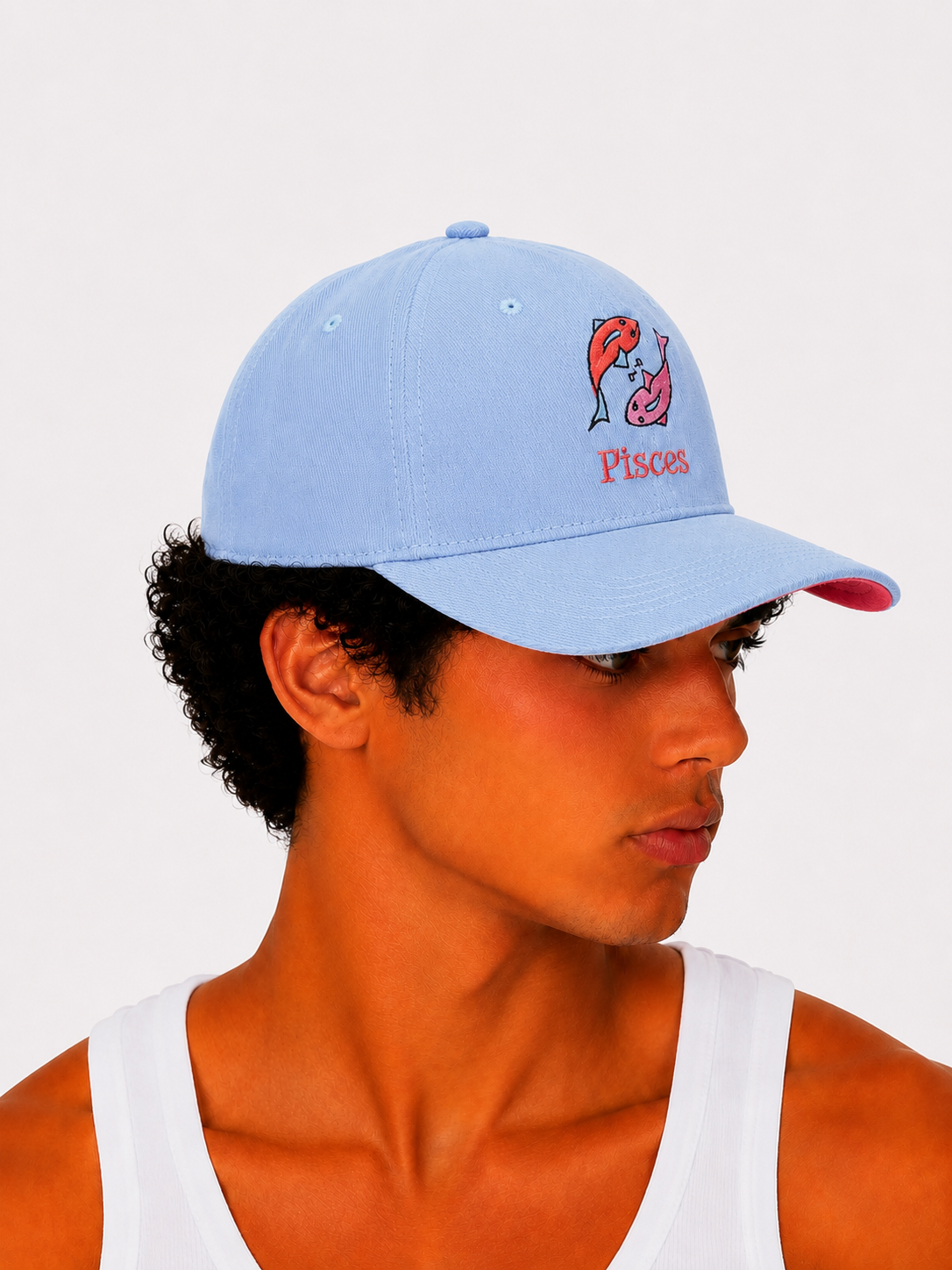 Pisces Zodiac Embroidered Cap