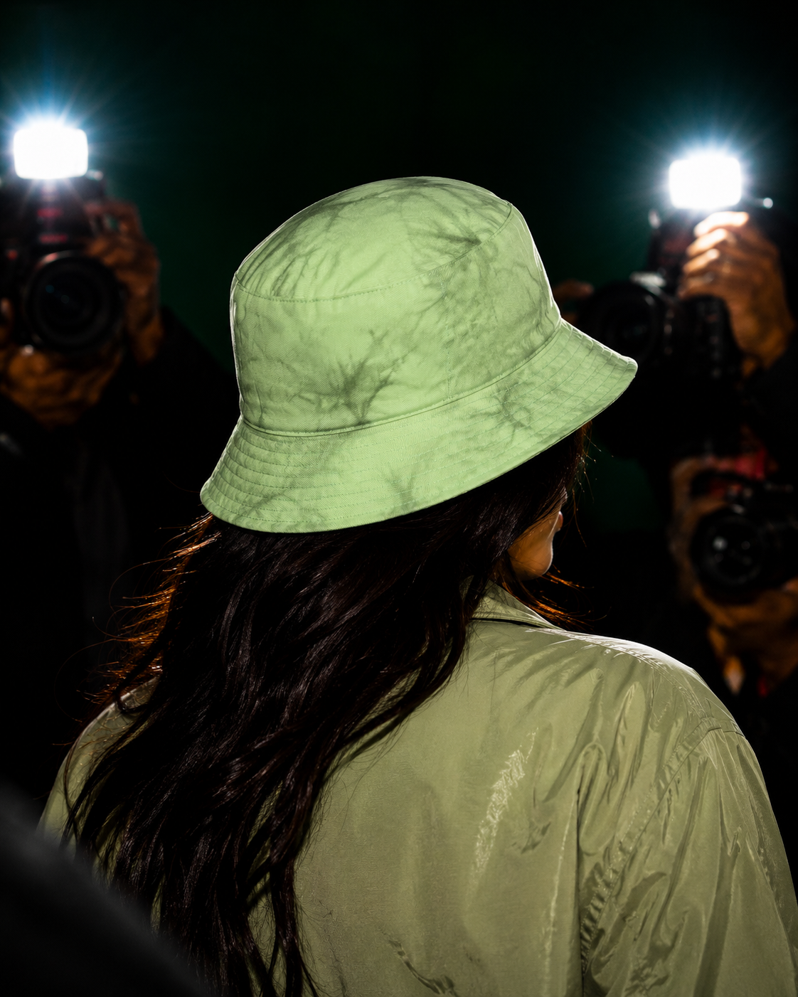 Green Pulse Bucket Hat